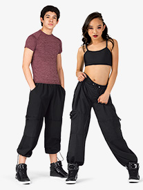Double Platinum - Adult Unisex Cargo Pants with Drawstring Waist