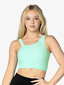 Theatricals - Womens Asymmetrical Crop Top